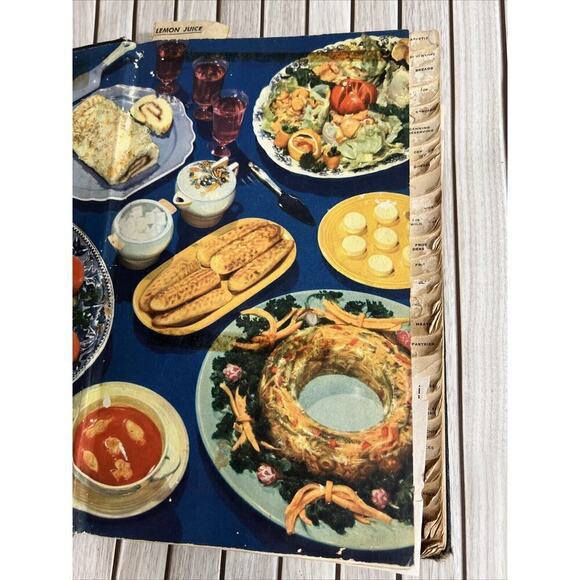Vtg SEARCHLIGHT RECIPE COOKBOOK By Household Magazine 1946 Handwritten Recipes - Picture 3 of 10